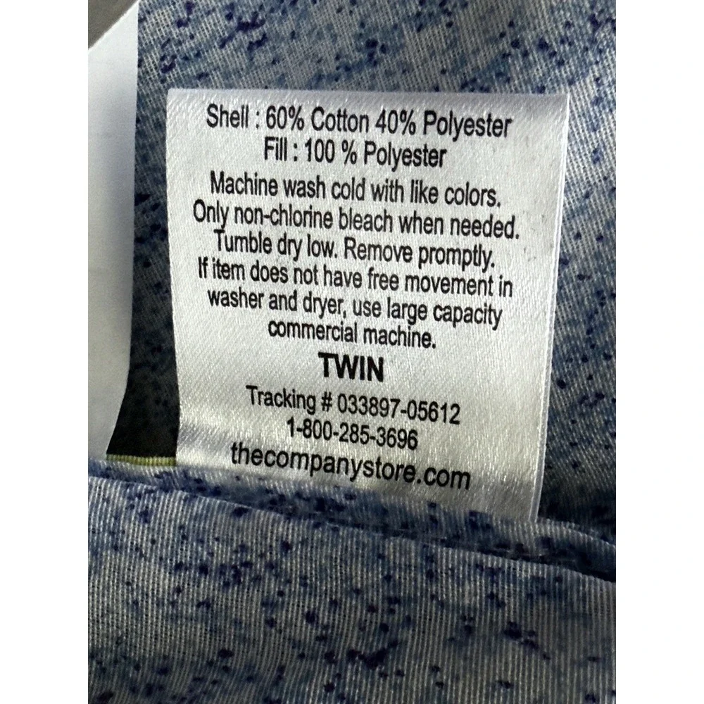 Celestial Comforter‎ The Company Store TWIN Moon Stars Sweet Dreams Bedspread